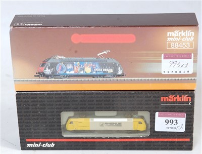 Lot 993 - Marklin Mini-Club Z gauge Ref. 88523 class BR...