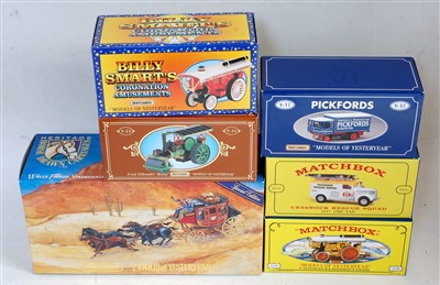 Lot 2328 - Six various boxed Matchbox limited edition...