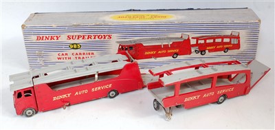 Lot 1961 - A Dinky Toys No. 983 Auto Service Car Carrier...