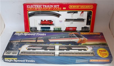 Lot 1023 - 2 Hornby train sets R695 Intercity High Speed...