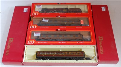 Lot 1046 - Rivarossi H0 LMS crimson Scot class engine and...