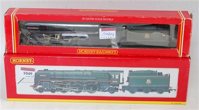 Lot 1049 - Hornby R329 Britannia class engine and tender '...