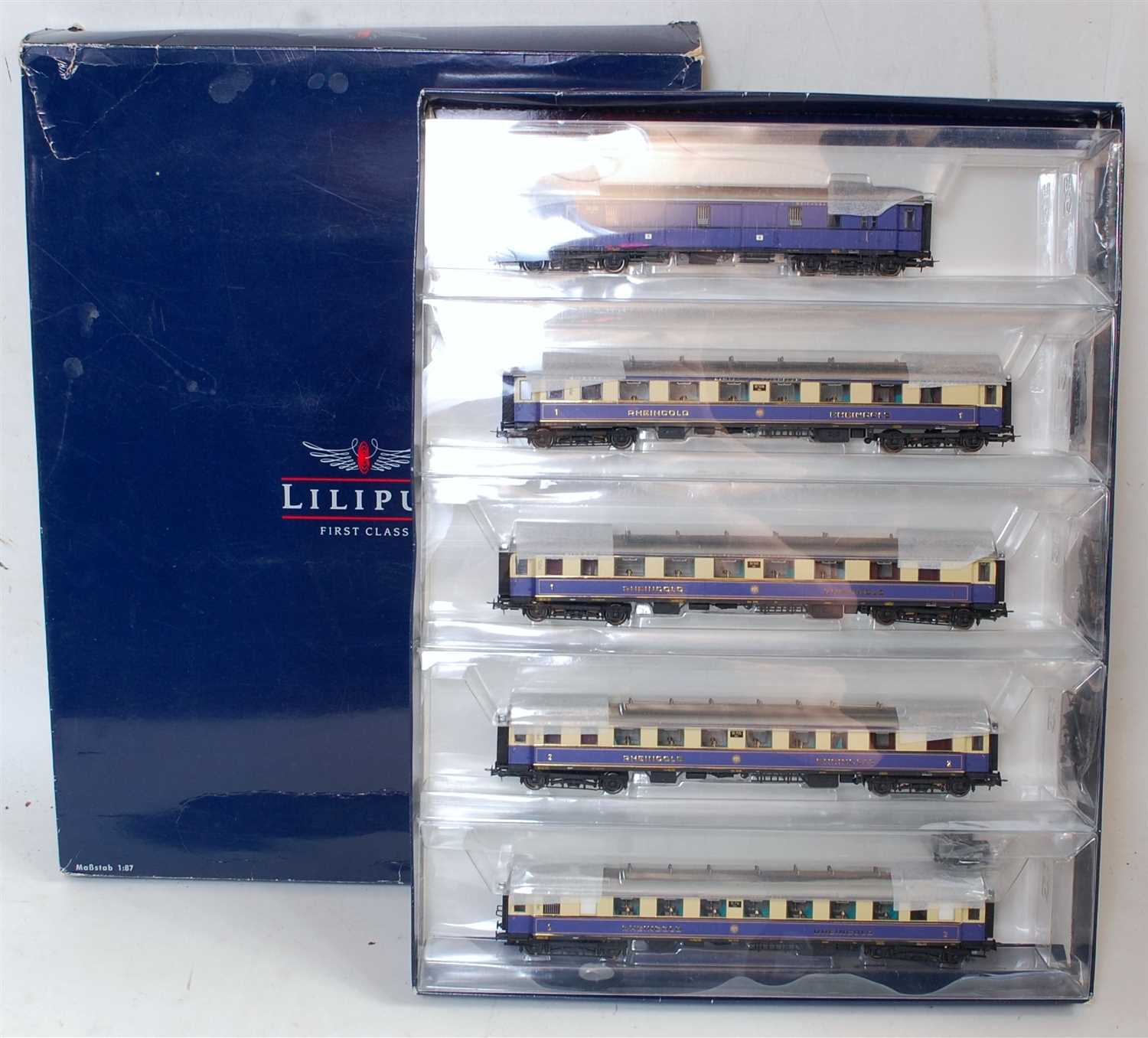 Lot 624 - A Liliput H0 Ref. 104003 black DRG 4-6-2