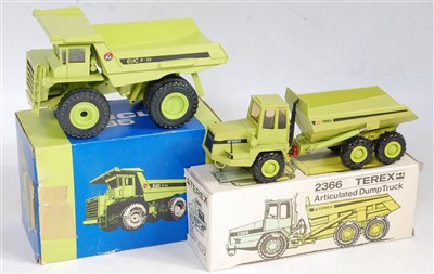 Lot 2611 - A Conrad 1/50 sale boxed Terex and Euclid...