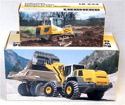 Lot 2617 - A Conrad and NZG Liebherr 1/50 scale...