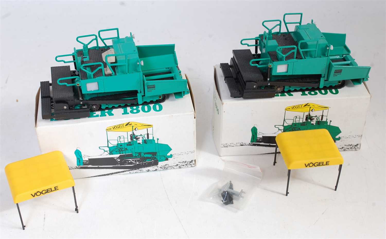 NZG 1/50 VOGELE SUPER 100H ROAD PAVER for NZG For Vögele Super