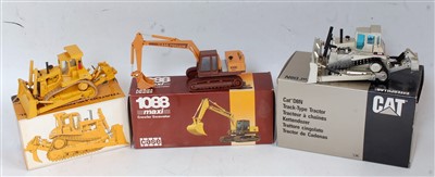 Lot 2625 - Three various boxed Caterpillar Super Mini and...