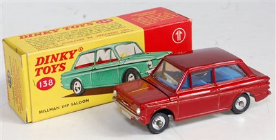 Lot 1974 - A Dinky Toys No. 138 Hillman Imp saloon...