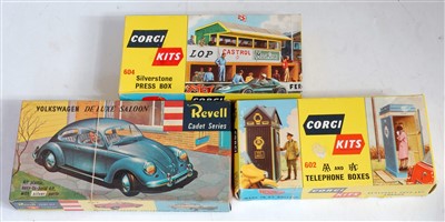 Lot 1673 - A quantity of various Corgi kits and Revell...