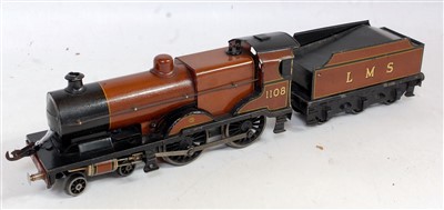 Lot 267 - Bassett Lowke compound 4-4-0 loco and tender...