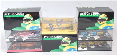 Lot 2655 - Eight various plastic cased Minichamps 1/43...