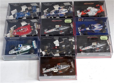 Lot 2656 - Ten various plastic cased Minichamps 1/43...