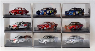 Lot 2659 - 17 various boxed 1/43 scale Trofeu racing...