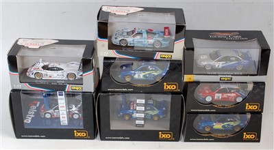 Lot 2663 - Eight various boxed Ixo and Onyx 1/43 scale...