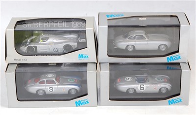 Lot 2674 - Four various boxed Max Models 1/43 scale...