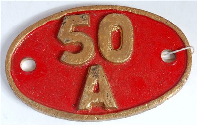 Lot 74 - A shed plate 50A York