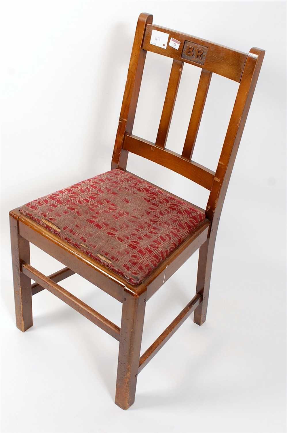 Lot 73 - A British Railways office chair, possibly from...