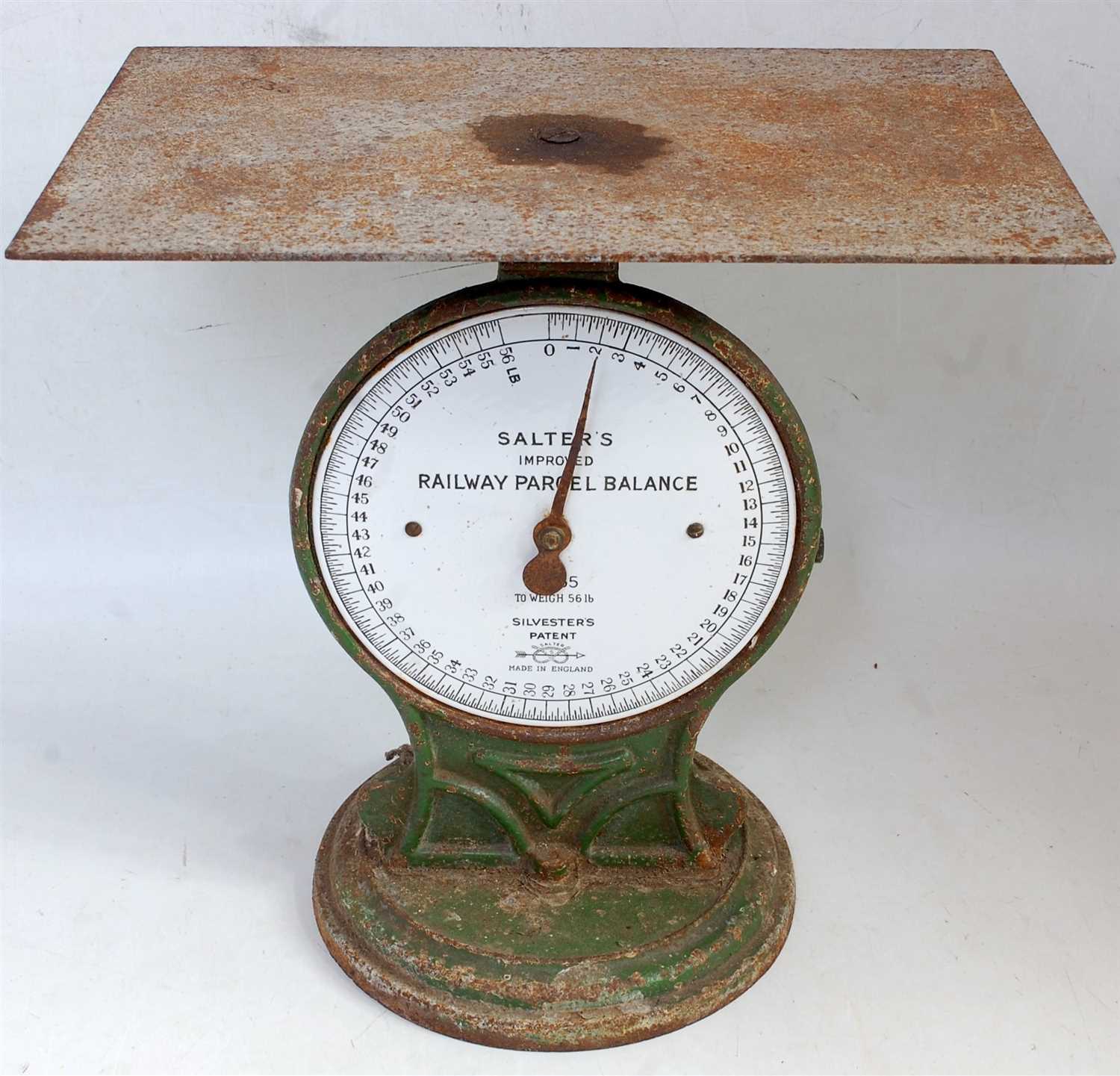 Lot 52 - A set of accurate railway parcel scales