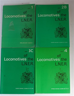 Lot 107 - Four publications 'Locomotives of the LNER 1975'
