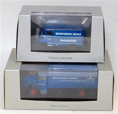 Lot 2686 - A Mercedes Benz Classic Collection 1/43 scale...