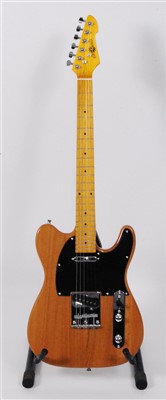Lot 608 - A Gear4music telecaster electric guitar