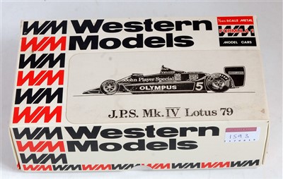 Lot 1593 - A Western Models 1/24 scale white metal kit...