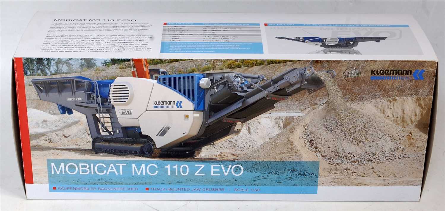 Lot 2710 - A NZG 1/50 scale model of a Kleeman Mobicat...