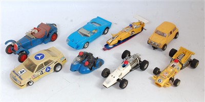 Lot 3224 - A collection of various loose Scalextric and...