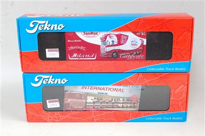 Lot 2723 - A Tekno 1/50 scale boxed Road Haulage diecast...