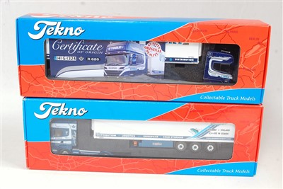 Lot 2726 - A Tekno 1/50 scale boxed O'Toole Transport...