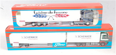 Lot 2737 - A Tekno 1/50 scale boxed road haulage diecast...