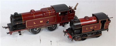Lot 263 - Two Hornby c/w LMS red; 1937-9 No. 2 special...