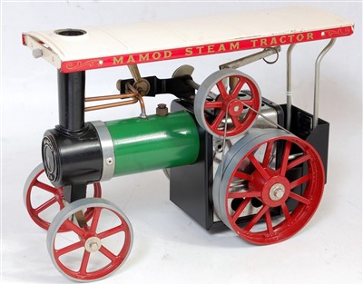 Lot 135 - Three various loose Mamod live steam traction...