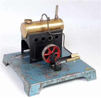 Lot 136 - A JC of France 1940s stationary steam plant...