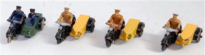 Lot 1986 - Four various loose Dinky Toy AA and Police...