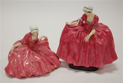 Lot 184 - A Royal Doulton figurine, Polly Peacham...