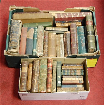 Lot 88 - Two boxes of 19th century and later mainly...