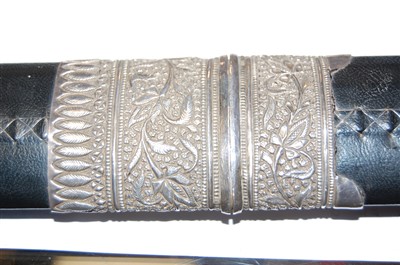 Lot 519 - A modern Eastern sword, having a 69cm blade,...
