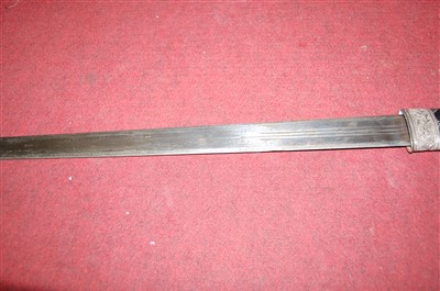 Lot 519 - A modern Eastern sword, having a 69cm blade,...
