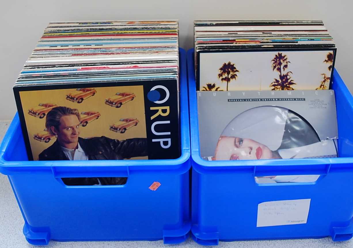 Lot 687 - A large collection of vinyl records
