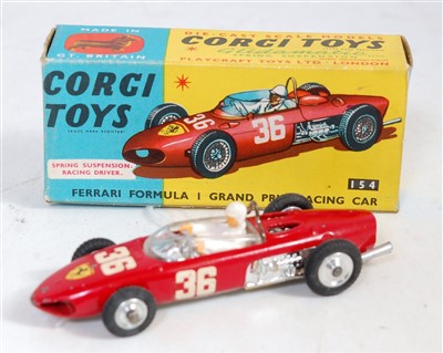 Lot 1686 - A Corgi Toys No. 154 Ferrari F1 Grand Prix...