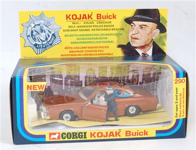 Lot 1689 - A Corgi Toys No. 290 Kojak's Buick comprising...