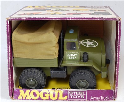 Lot 3234 - A Meccano Mogul Steel Toys No. 3287 Army truck...