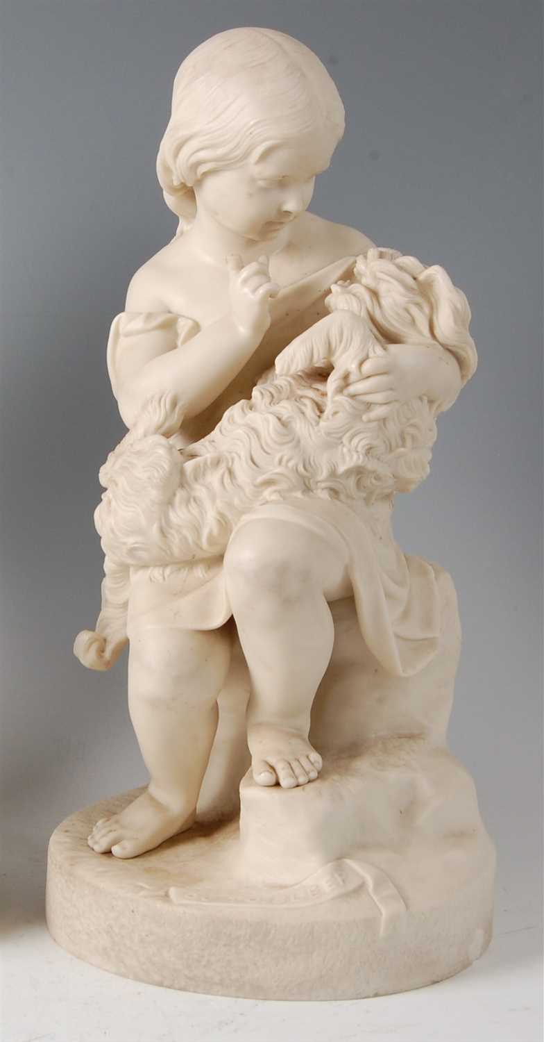 Lot 1040 - A Victorian Copeland parian figure group Go to...