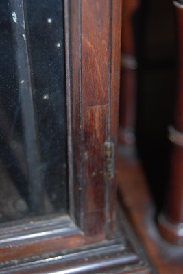 Lot 1489 - A George III mahogany display cabinet, of...