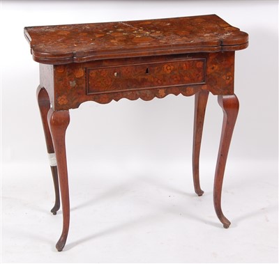 Lot 1426 - An 18th century continental walnut and...