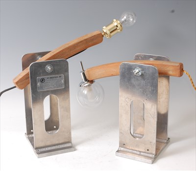 Lot 303 - A pair of contemporary American PF Industries...