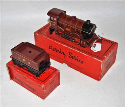Lot 217 - 1931-35 Hornby clockwork No. 1 special loco...
