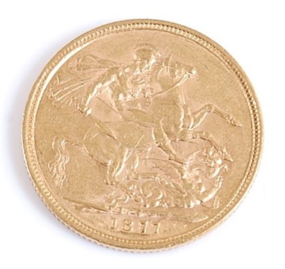 Lot 2114 - Great Britain, 1877 gold full sovereign