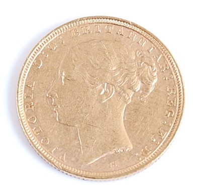 Lot 2115 - Great Britain, 1877 gold full sovereign